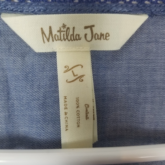 Matilda Jane chambrey hour by hour cardigan topper size large - Picture 10 of 10